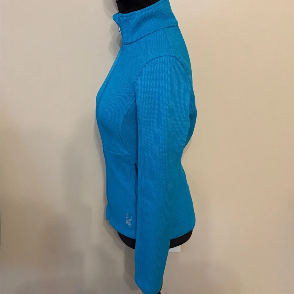 Spyder Core Sweater Full Zip Pullover Turquoise Women’s Size Small